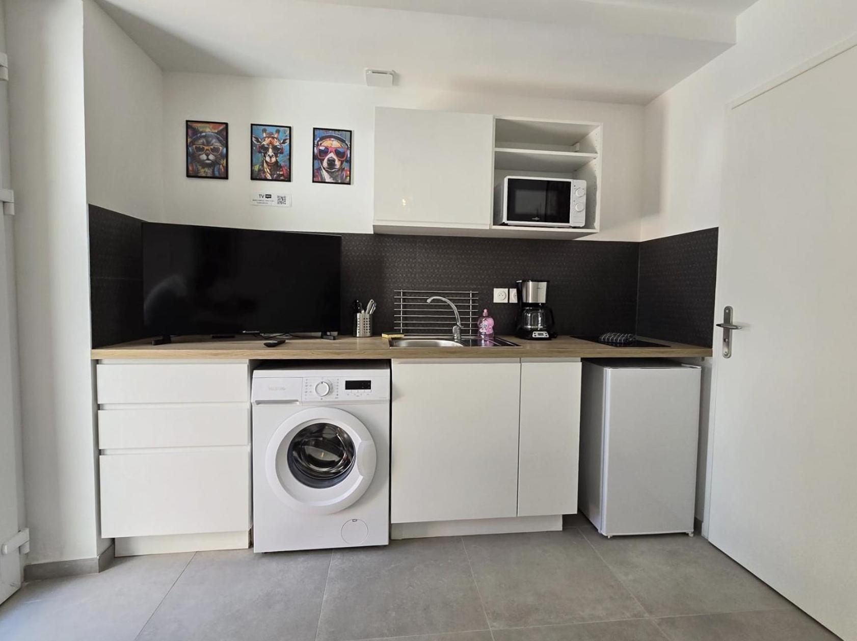 Gregbnb - Studio 17M2 - Terrasse - Clim - Ouest - 5 Toulon Eksteriør bilde